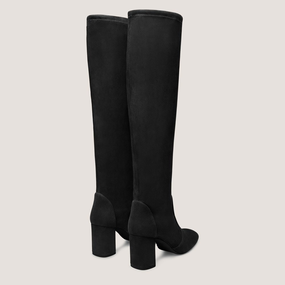Stuart Weitzman Black suede Knee high Boots - Picture 3 of 3